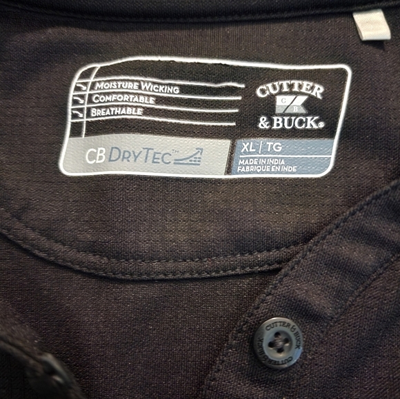 Polaris Womens Shirt XL Cutter & Buck Drytec Snow Racing Snowmobile - Picture 3 of 3